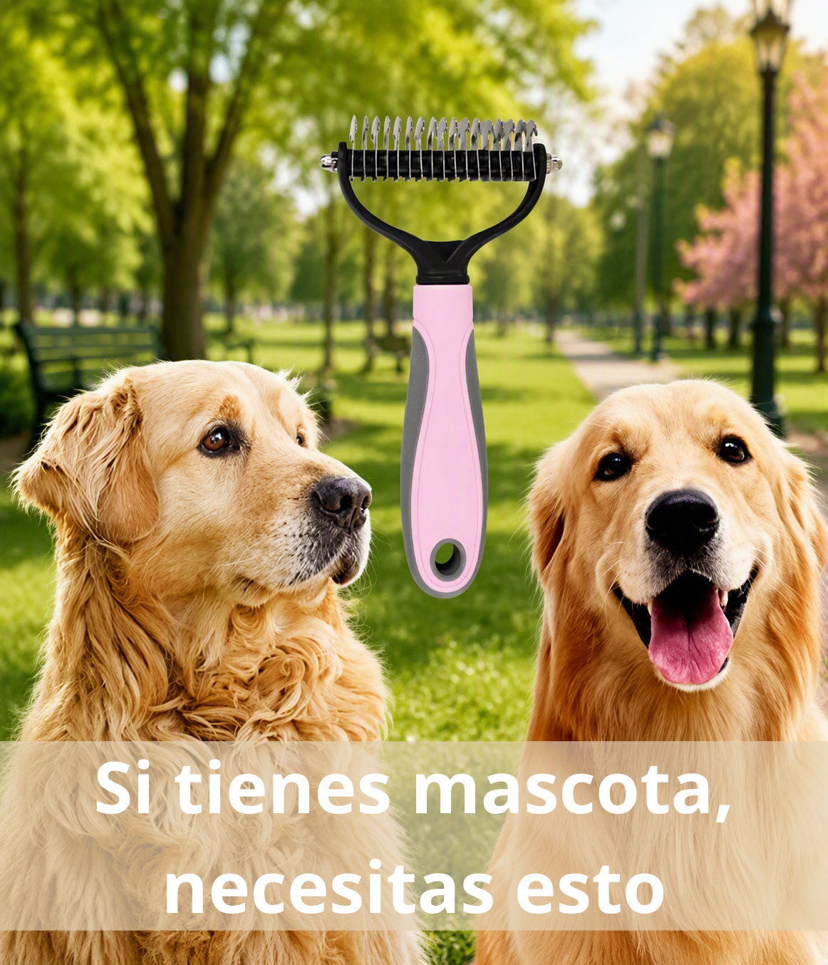 CEPILLO QUITA PELOS PARA MASCOTAS